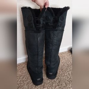 UGG Over The Knee Bailey Button US7